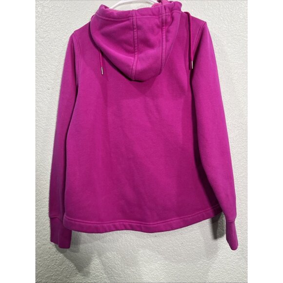 Athleta Cozy Karma Sweater Womens XS Pink 1/4 Zip Hoodie Pullover Fleece Running - Picture 4 of 10